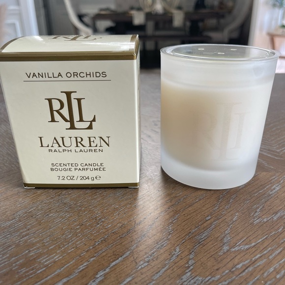 Ralph Lauren Other - Ralph Lauren Vanilla Orchid 7.2 oz Scented Candle NEW single wick